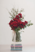 Load image into Gallery viewer, All Red Roses Textural Bouquet
