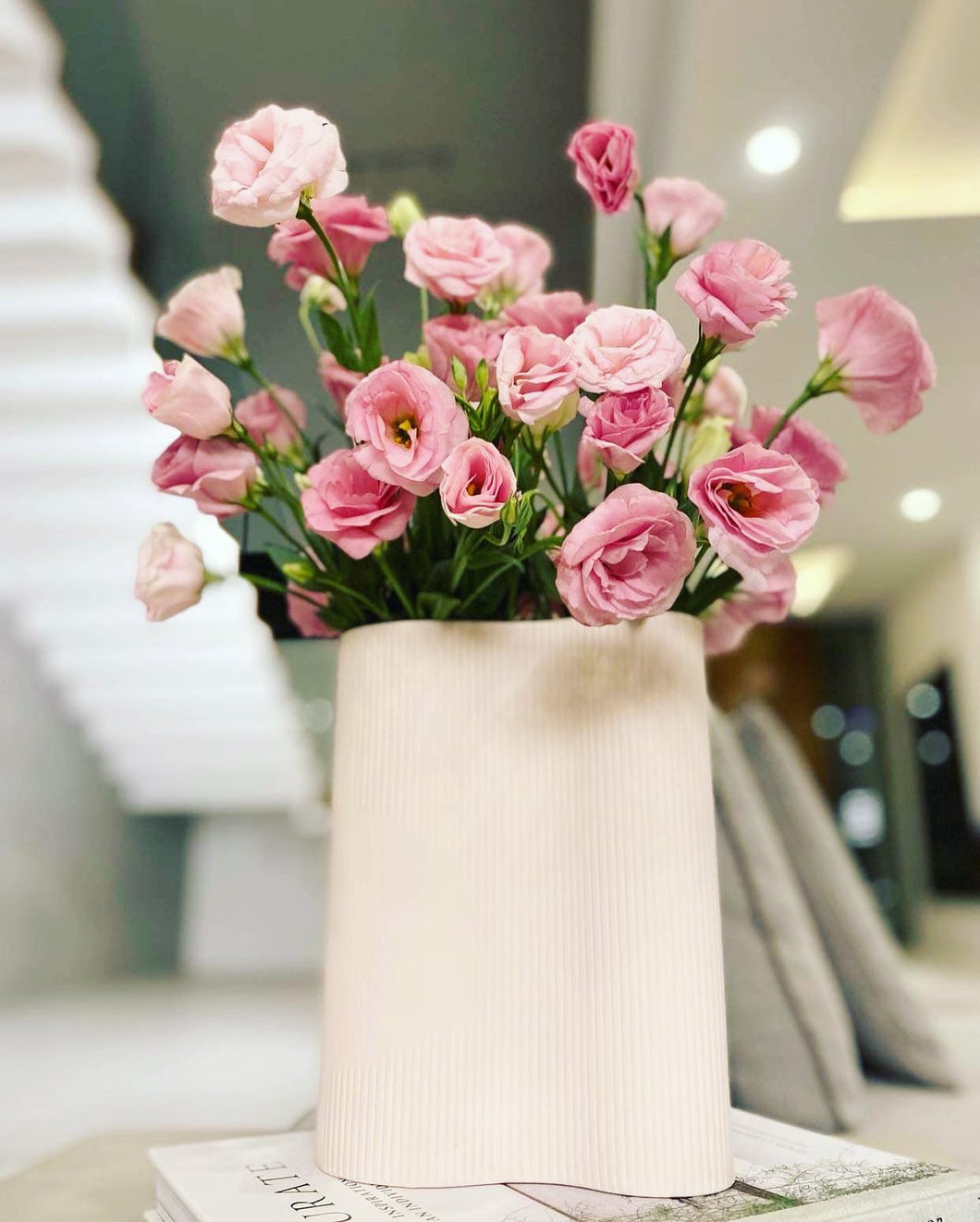 Pink Lisianthus is always a good choice!