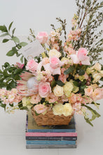 Load image into Gallery viewer, Soft Pastel Basket Arrangement
